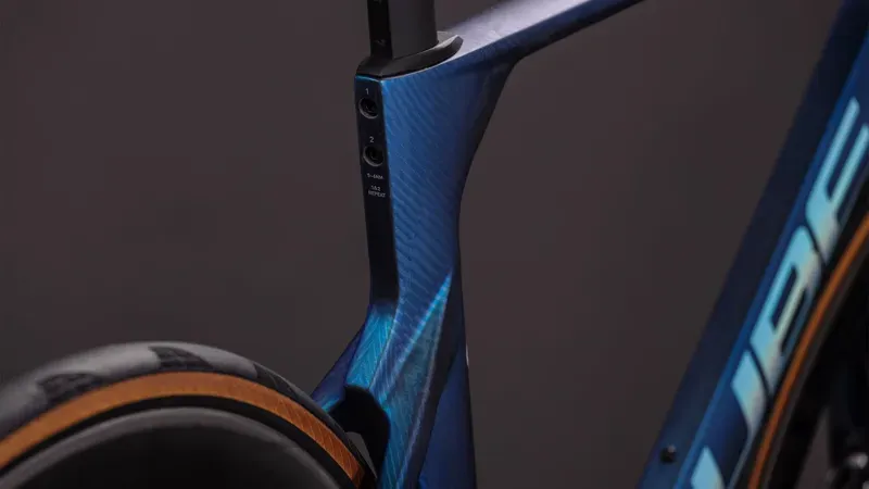 2026 Cube Litening Aero C:68X SLT Road Bike in Atlantis Grid/Ice-3