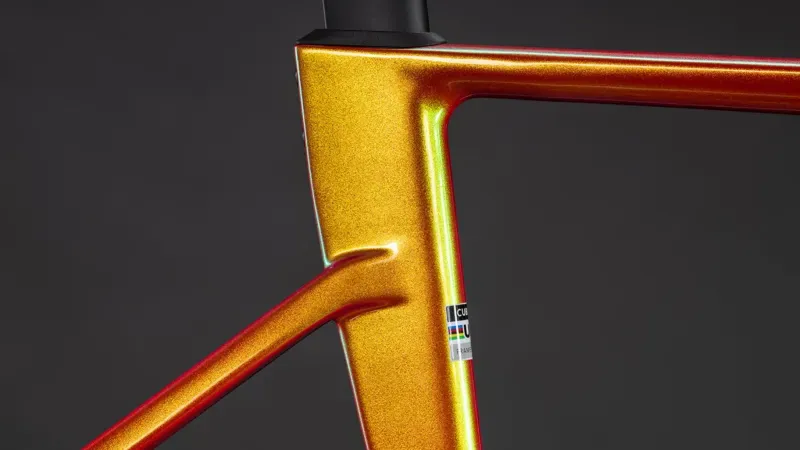 Cube Litening Air C:68X Road Bike Frameset in Glowing Orange/Black-6