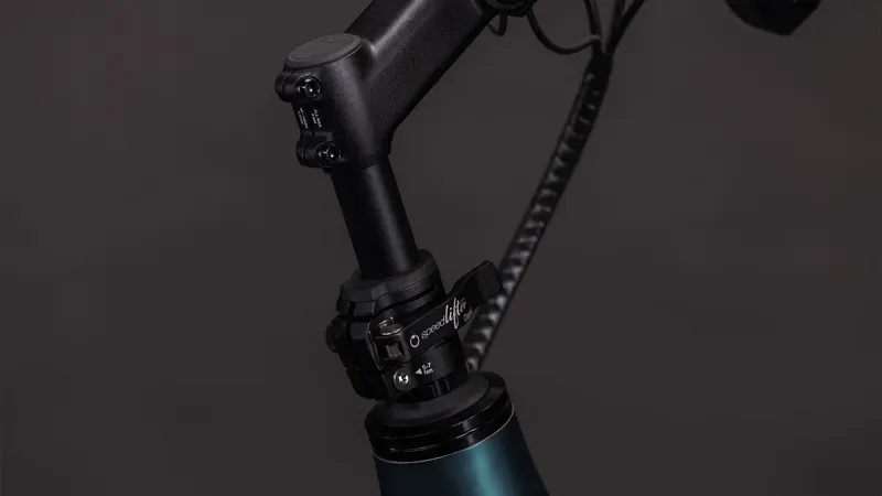 2026 Cube Longtail Hybrid 800 eCargo Bike in Royal Green/Black-4