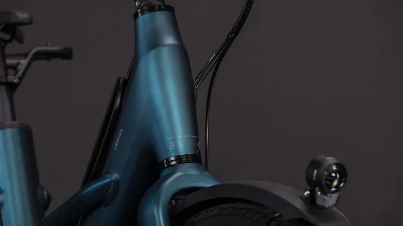 2026 Cube Longtail Hybrid 800 eCargo Bike in Royal Green/Black-5