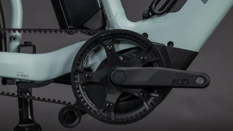 2026 Cube Longtail Hybrid Comfort 800 eCargo Bike in Mineral Grey/Reflex-4