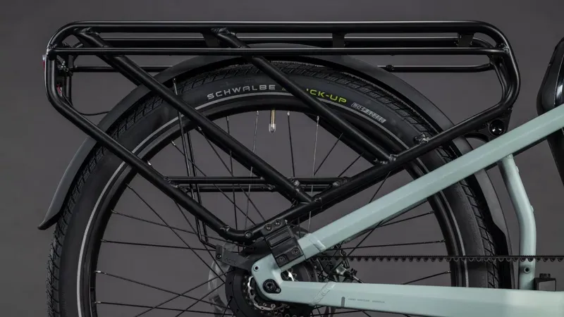 2026 Cube Longtail Hybrid Comfort 800 eCargo Bike in Mineral Grey/Reflex-5