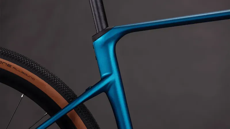 2026 Cube Nulane C:62 SLX Gravel Bike in Electric Blue-4