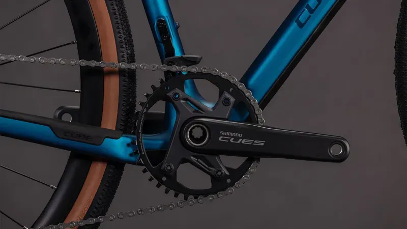 2026 Cube Nulane C:62 SLX Gravel Bike in Electric Blue-5