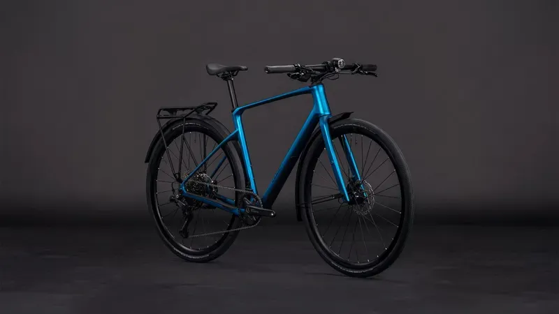2026 Cube Nulane C:62 SLX FE Gravel Bike in Electric Blue/Blue-1