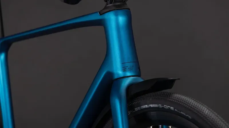 2026 Cube Nulane C:62 SLX FE Gravel Bike in Electric Blue/Blue-6