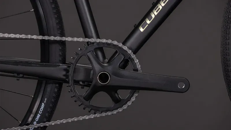 2026 Cube Nulane Pro Gravel Bike in Grey/Chrome-10