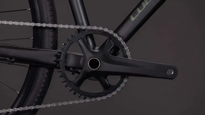 2026 Cube Nulane Pro Gravel Bike in Grey/Chrome-4