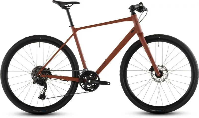 2026 Cube Nulane Race Gravel Bike in Amber/Black
