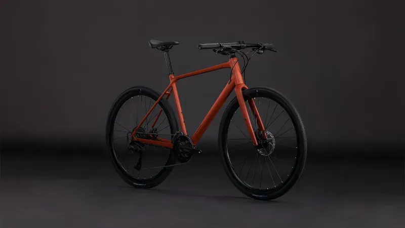 2026 Cube Nulane Race Gravel Bike in Amber/Black-1