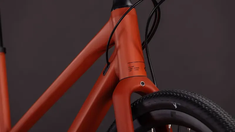 2026 Cube Nulane Race Gravel Bike in Amber/Black-13