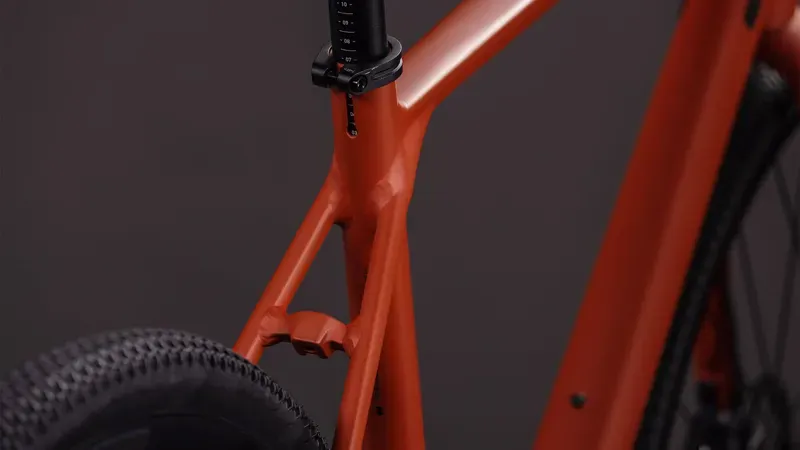 2026 Cube Nulane Race Gravel Bike in Amber/Black-3