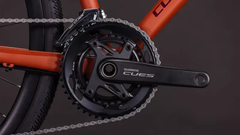 2026 Cube Nulane Race Gravel Bike in Amber/Black-5