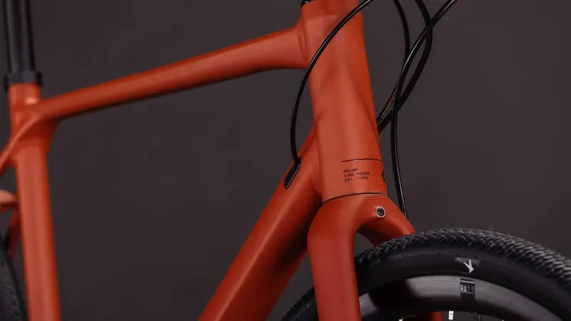 2026 Cube Nulane Race Gravel Bike in Amber/Black-6