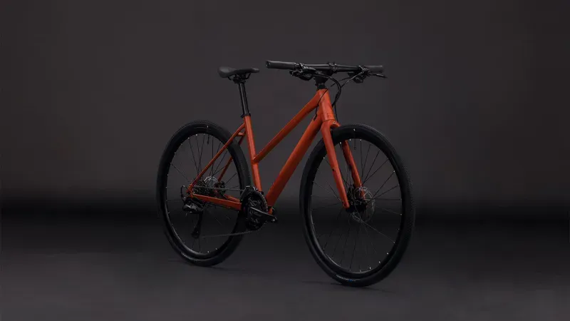 2026 Cube Nulane Race Gravel Bike in Amber/Black-8