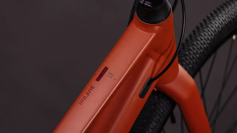 2026 Cube Nulane Race Gravel Bike in Amber/Black-9