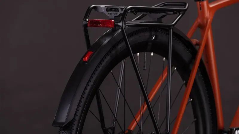 2026 Cube Nulane Race FE Gravel Bike in Amber/Black-3