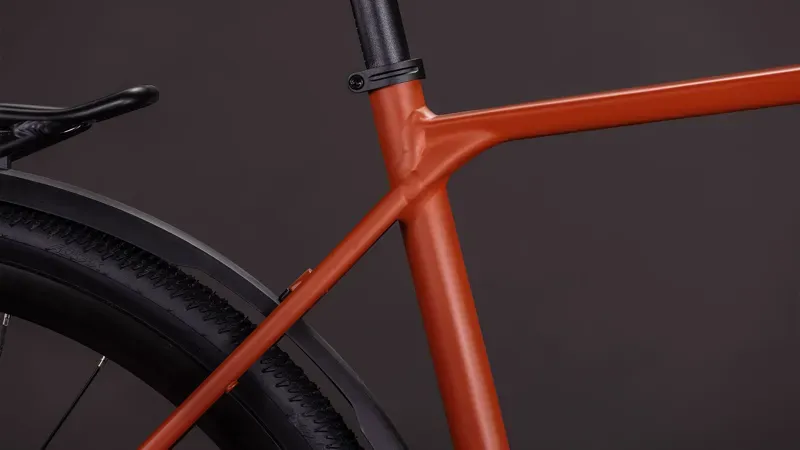 2026 Cube Nulane Race FE Gravel Bike in Amber/Black-5