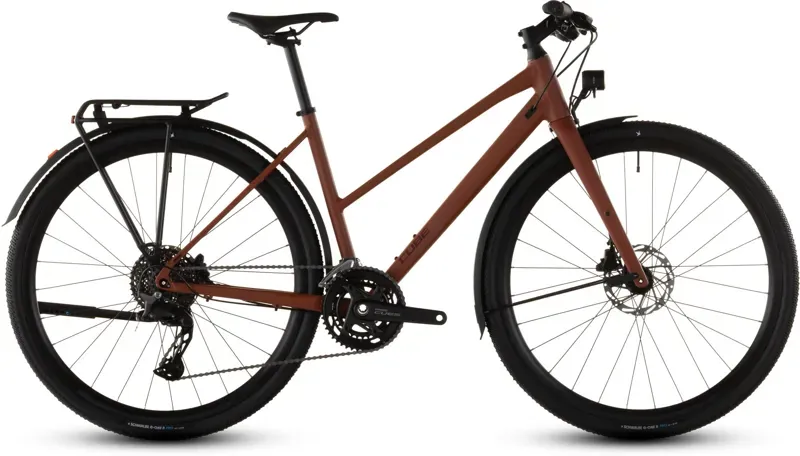 2026 Cube Nulane Race FE Gravel Bike in Amber/Black-7