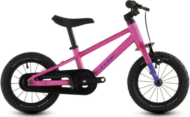 2026 Cube Numove 120 Rt Kids Bike in Fuchsia/Plum