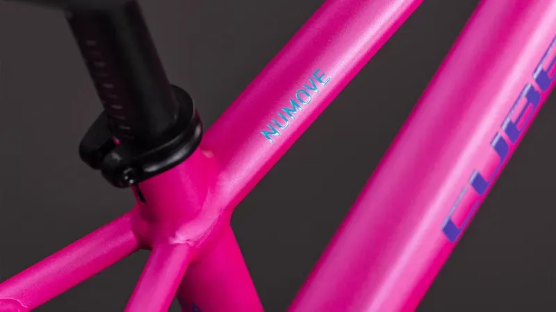 2026 Cube Numove 120 Rt Kids Bike in Fuchsia/Plum-3