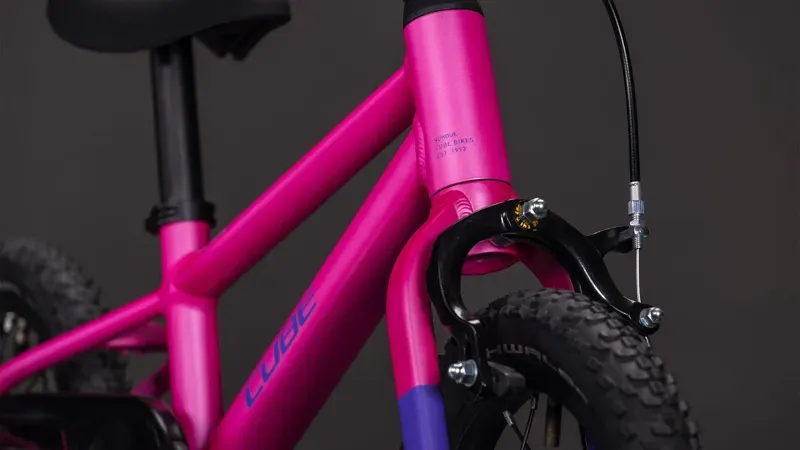 2026 Cube Numove 120 Rt Kids Bike in Fuchsia/Plum-6