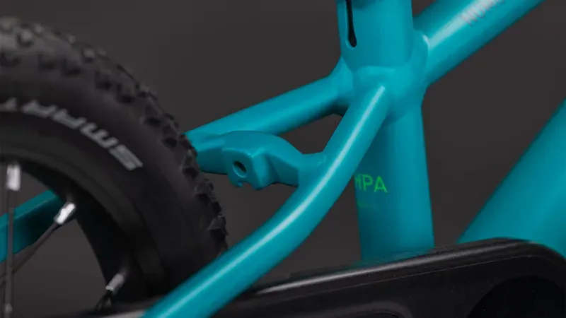 2026 Cube Numove 120 Rt Kids Bike in Sea Green/Green-4