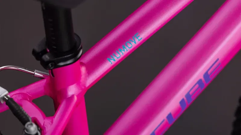 2026 Cube Numove 140 Kids Bike in Fuchsia/Plum-7
