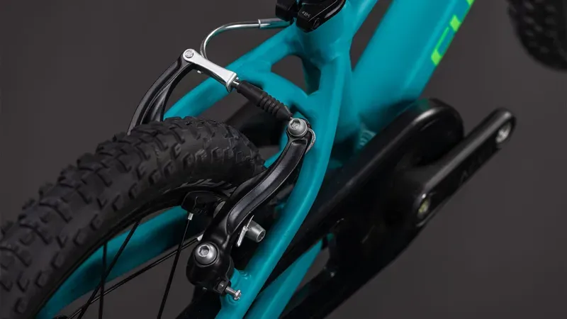 2026 Cube Numove 140 Kids Bike in Sea Green/Green-3