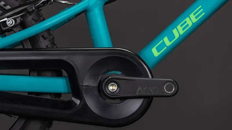 2026 Cube Numove 140 Kids Bike in Sea Green/Green-4