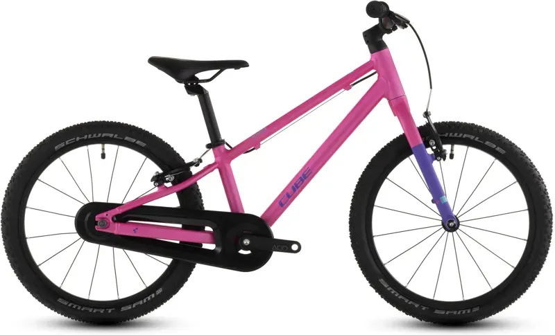 2026 Cube Numove 180 Kids Bike in Fuchsia/Plum