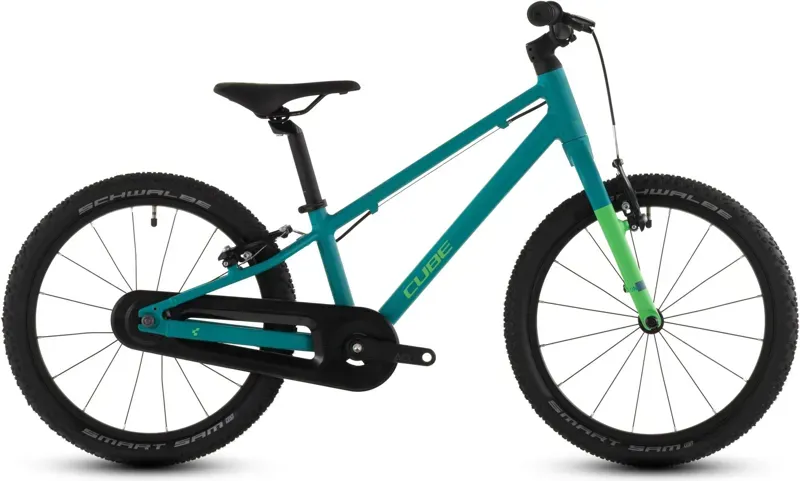 2026 Cube Numove 180 Kids Bike in Sea Green/Green