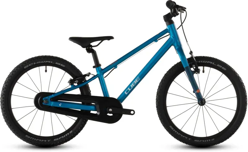 2026 Cube Numove 180 Kids Bike in Topaz Blue/Nebula