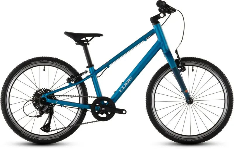 2026 Cube Numove 200 Kids Bike in Topasblue/Nebula