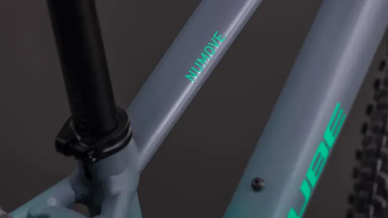 2026 Cube Numove 200 Disc Kids Bike in Lave Grey/Cool Green-2