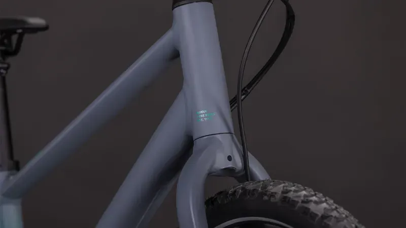 2026 Cube Numove 200 Disc Kids Bike in Lave Grey/Cool Green-6