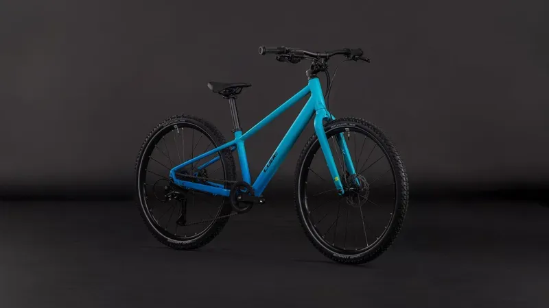 2026 Cube Numove 240 Disc Kids Bike in Pacific Blue/Steel Blue-1