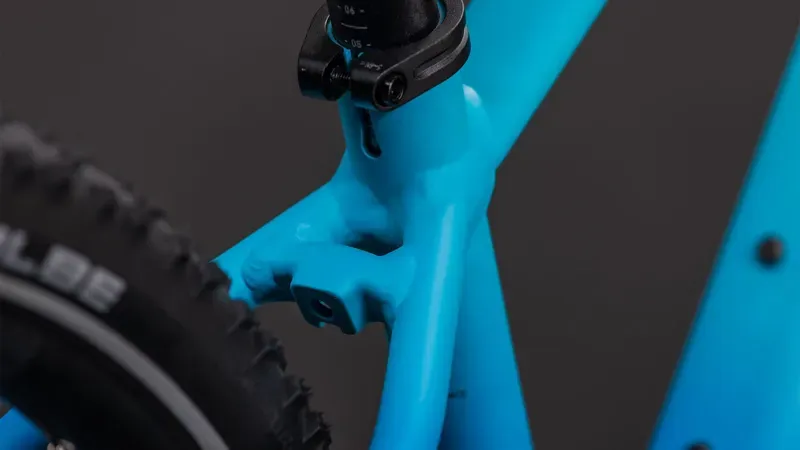 2026 Cube Numove 240 Disc Kids Bike in Pacific Blue/Steel Blue-3