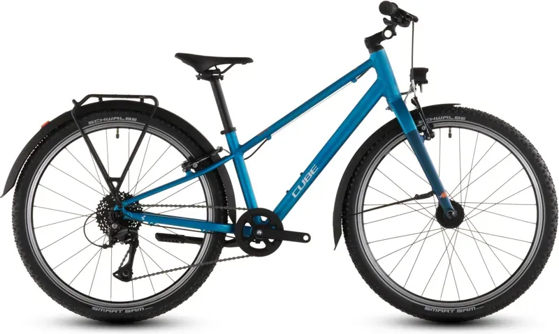 2026 Cube Numove 240 FE 2026 Kids Bike in Topas Blue/Nebula