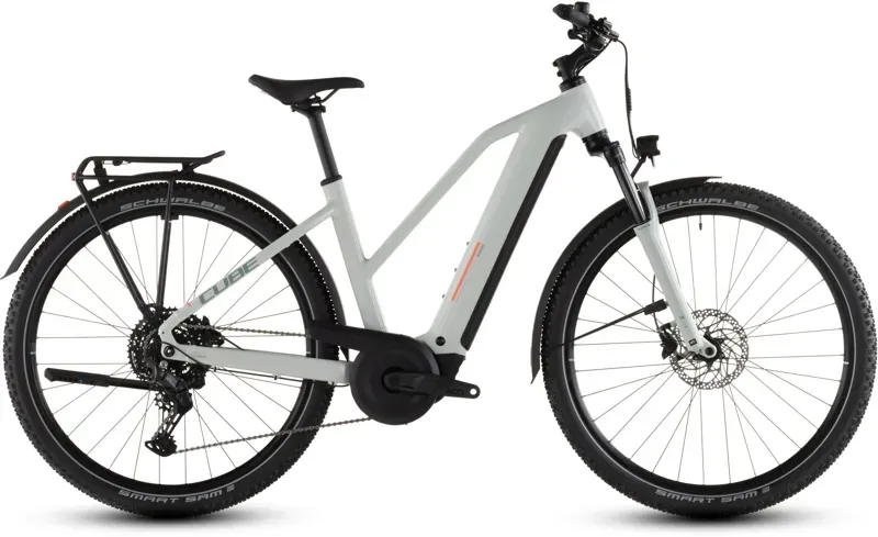 2026 Cube Nuride Hybrid Performance 600 E-Gravel Bike In Desert Stone/Grey-2