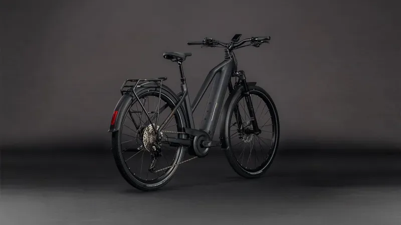 2026 Cube Nuride Hybrid SLX 800 E-Hybrid Bike in Black/Gold-3