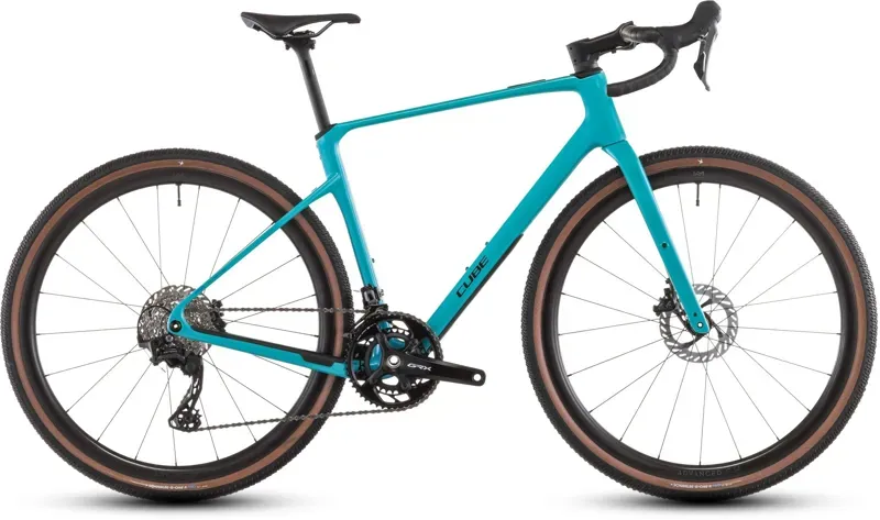 Cube Nuroad C:62 Pro Gravel Bike in Swimming Pool/Black