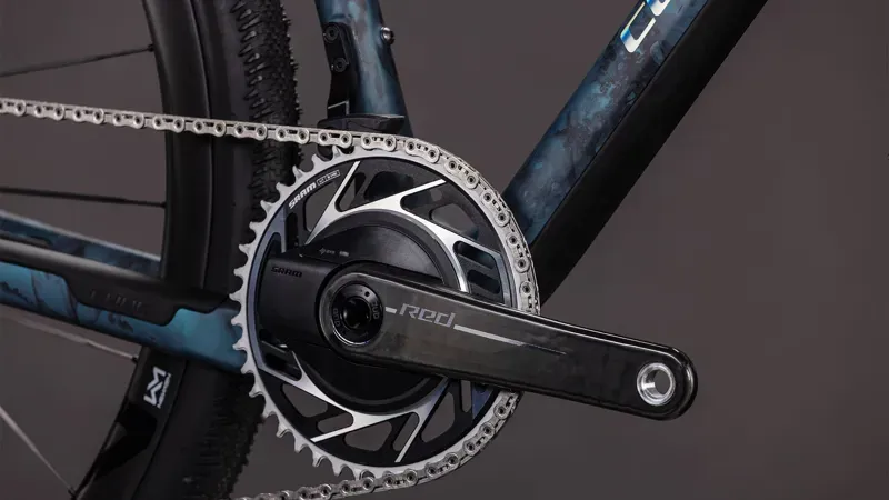 Cube Nuroad C:62 SLT Gravel Bike In Royal Green/Fume-7