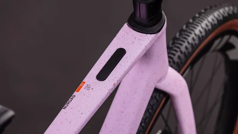 Cube Nuroad C:62 SLX Gravel Bike in Rhodonite/Orange-2