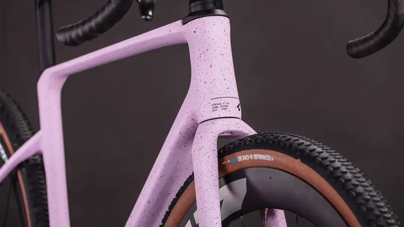 Cube Nuroad C:62 SLX Gravel Bike in Rhodonite/Orange-6