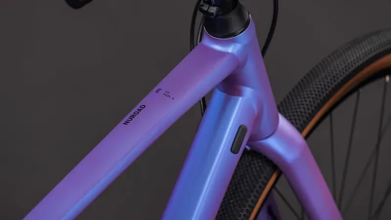 2026 Cube Nuroad EX Gravel Bike in Blue Iris/Lilac-2