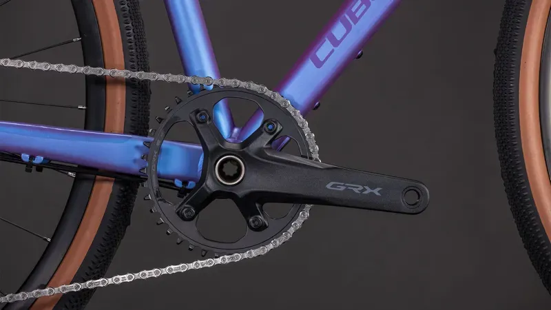 2026 Cube Nuroad EX Gravel Bike in Blue Iris/Lilac-4