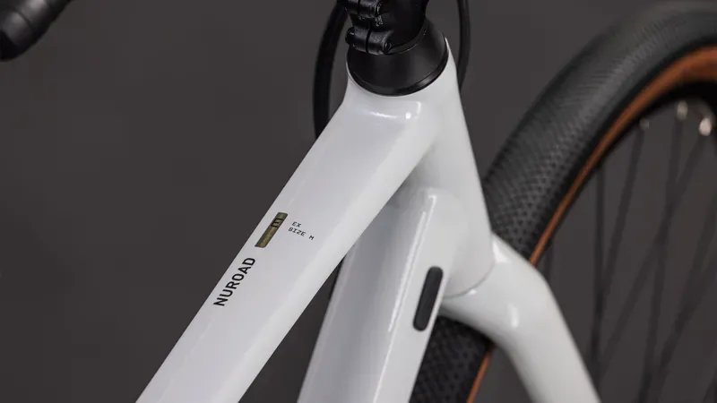 2026 Cube Nuroad EX Gravel Bike in Cotton/Grey-2