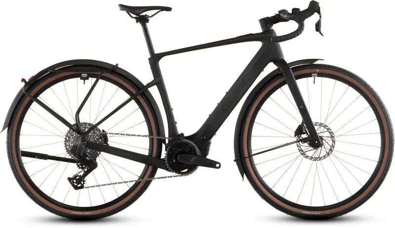 2026 Cube Nuroad Hybrid C:62 Exc 400x FE E-Hybrid Bike in Blackline