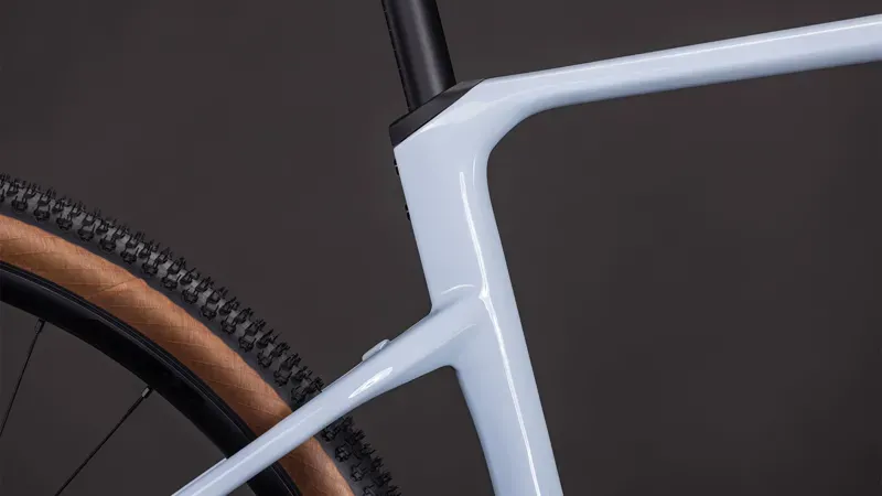 2026 Cube Nuroad Hybrid C:62 SLX 400x E-Gravel Bike in Ice Blue/Prism-4